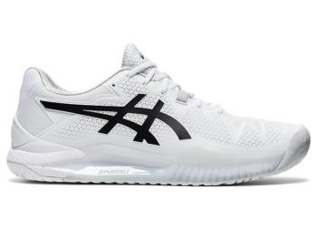 Asics Herr Tennisskor GEL-Resolution 8 Vita/Svarta